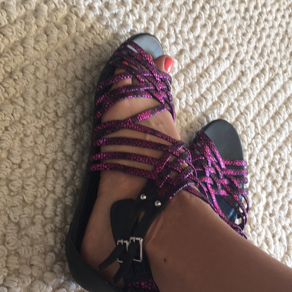 Pour la victoire sandals 9,5 veto cuoio